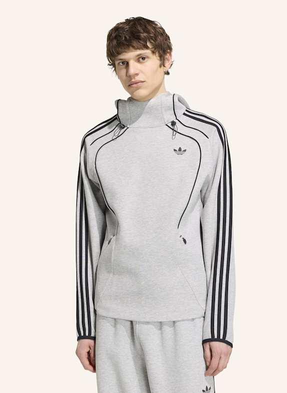 adidas Originals SPACER TEAMGEIST 26 CUTLINE HOODIE GRAU