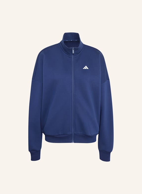 adidas 3-STREIFEN STUDIO TRACK TOP BLAU