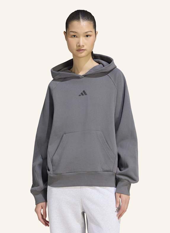 adidas ADIDAS KIT HOODIE, KLEINES LOGO GRAU