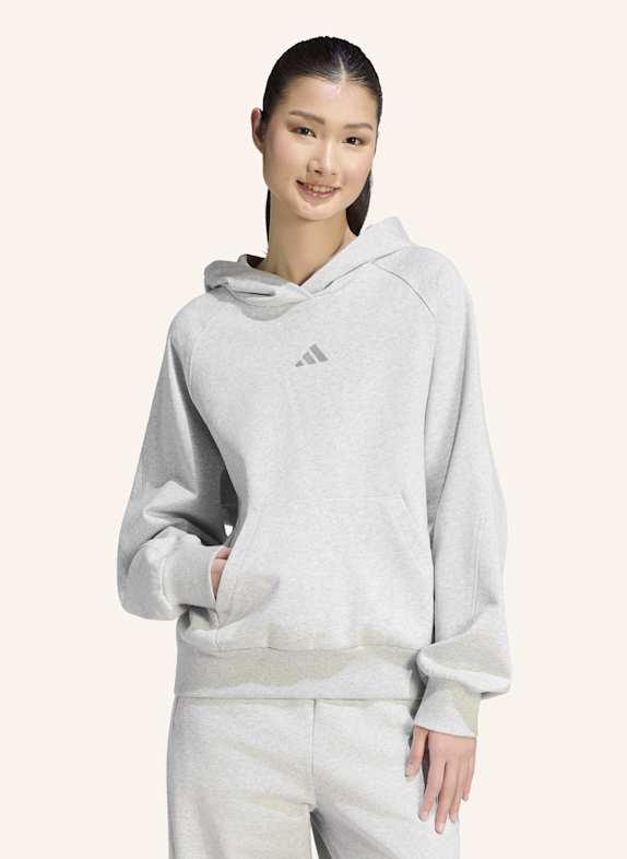 adidas ADIDAS KIT HOODIE, KLEINES LOGO GRAU