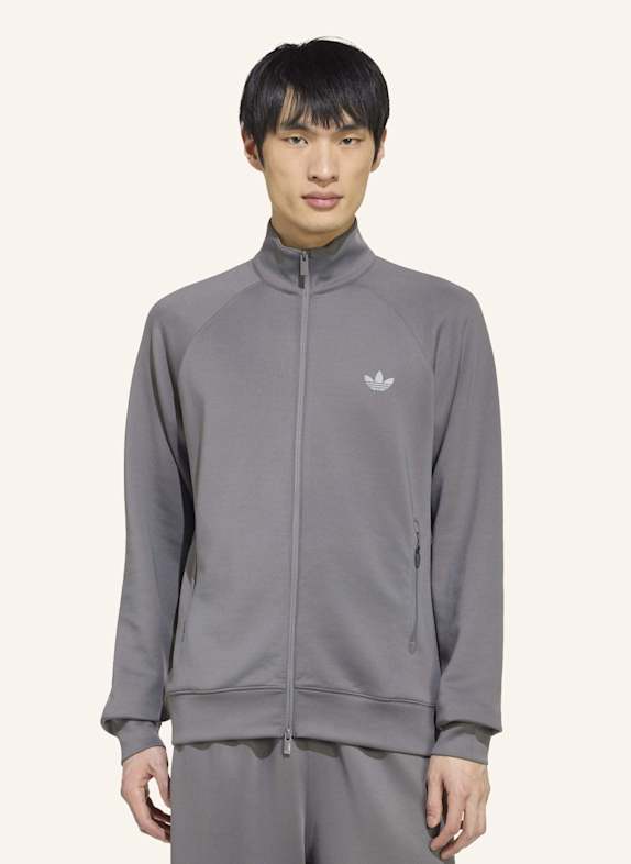 adidas Originals TREFOIL ESSENTIALS SPACER TRACK TOP GRAU