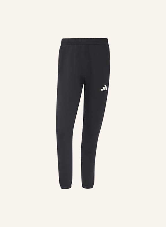 adidas STADIUM HOSE, KLEINES LOGO SCHWARZ