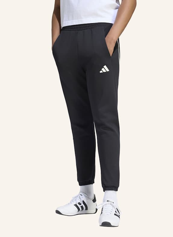 adidas STADIUM HOSE, KLEINES LOGO SCHWARZ