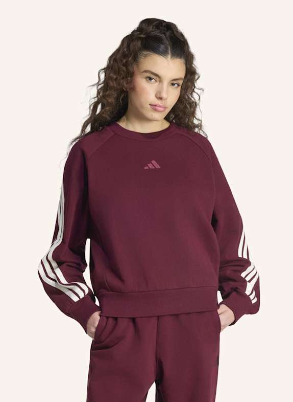 adidas ADIDAS KIT 3-STREIFEN SWEATSHIRT ROT/ WEISS