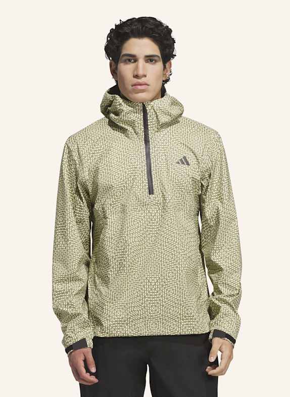 adidas ULTIMATE365 TOUR CLIMAPROOF+ ANORAK JACKE GELB
