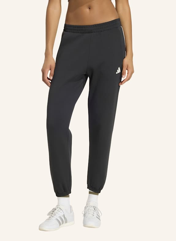 adidas STADIUM HOSE, KLEINES LOGO SCHWARZ