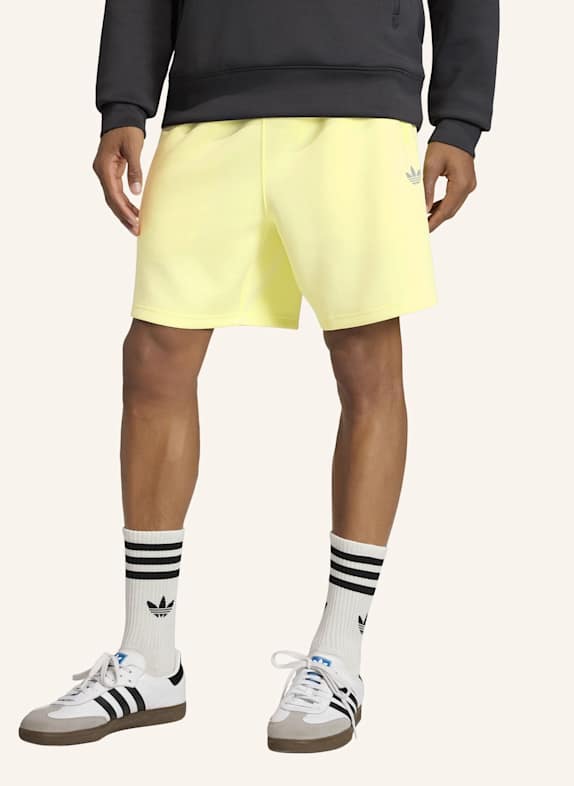 adidas Originals TREFOIL ESSENTIALS SPACER SHORTS GELB