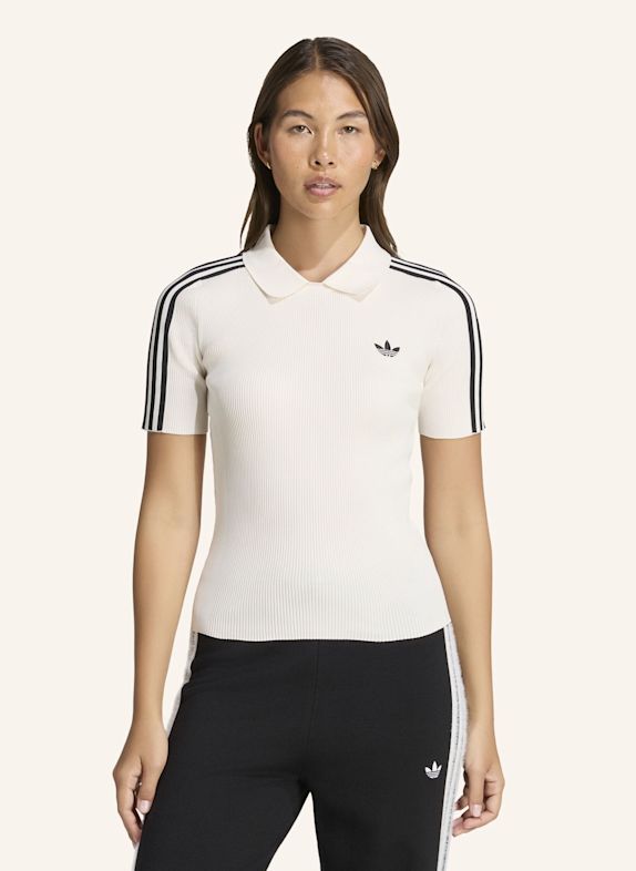 adidas Originals Jersey-Poloshirt CALI WEISS / SCHWARZ