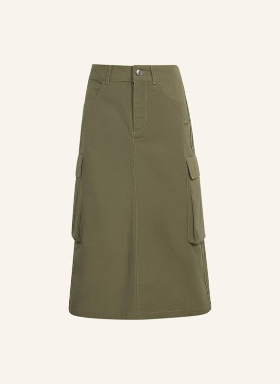 adidas Originals CARGO-MIDIROCK, RIPSTOP GRÜN