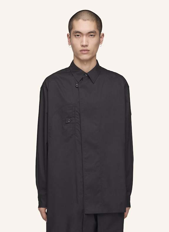 Y-3 Y-3 ADAPTIVE BAUMWOLLHEMD SCHWARZ