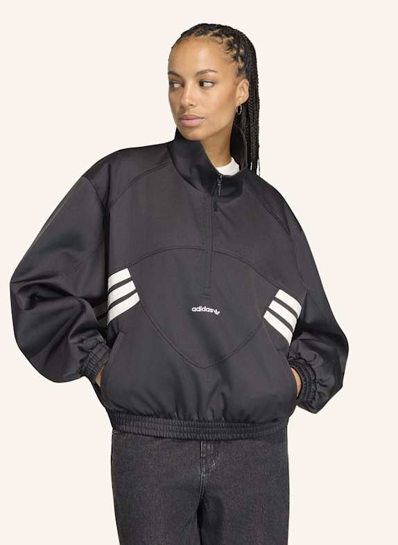 adidas Originals MUNICH 93 ORIGINALS ZIP-HOODIE SCHWARZ
