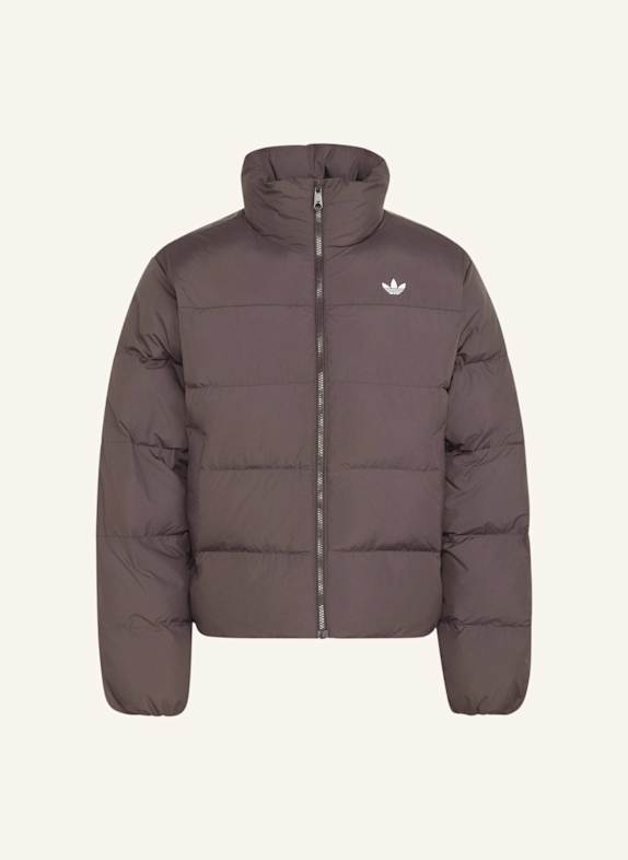 adidas Originals REGENJACKE, STEHKRAGEN BRAUN