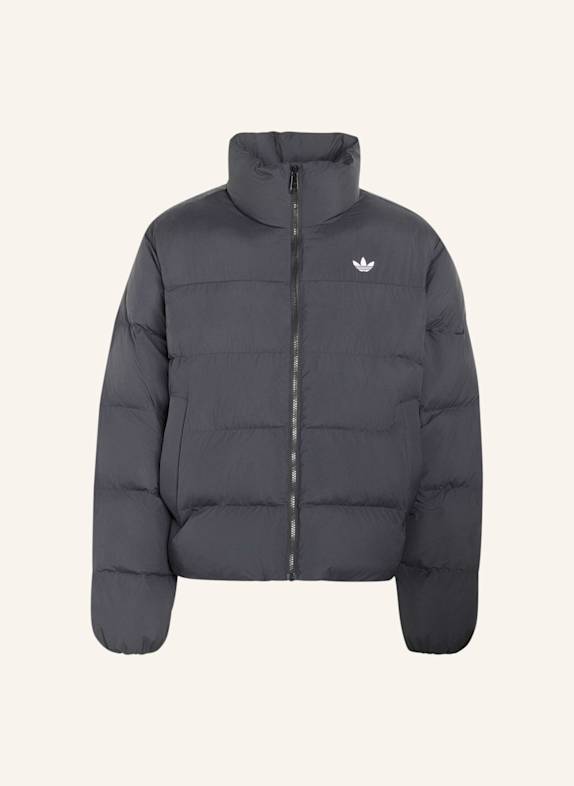 adidas Originals REGENJACKE, STEHKRAGEN SCHWARZ