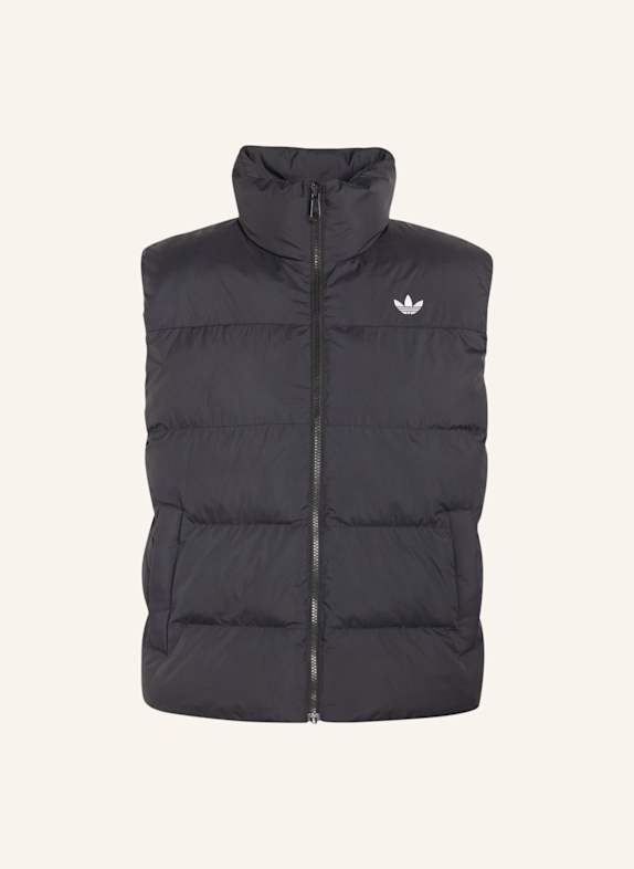adidas Originals REGENWESTE, STEHKRAGEN SCHWARZ