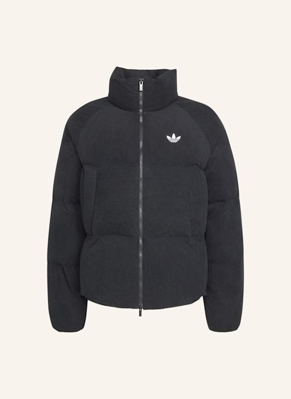 adidas Originals CORDUROY PUFFER JACKE SCHWARZ