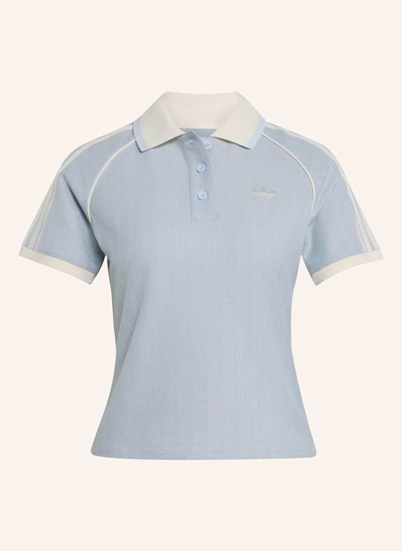 adidas Originals TWEED-POLOSHIRT BLAU
