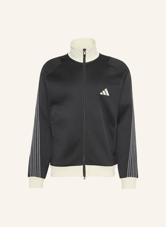 adidas STADIUM PIKEE TRAININGSJACKE, REGULÄR GESCHNITTEN SCHWARZ