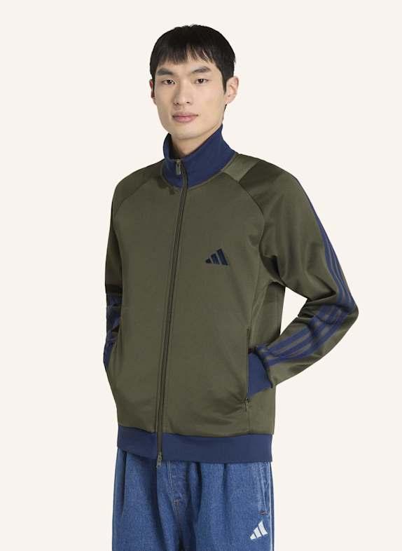 adidas STADIUM PIKEE TRAININGSJACKE, REGULÄR GESCHNITTEN SCHWARZ