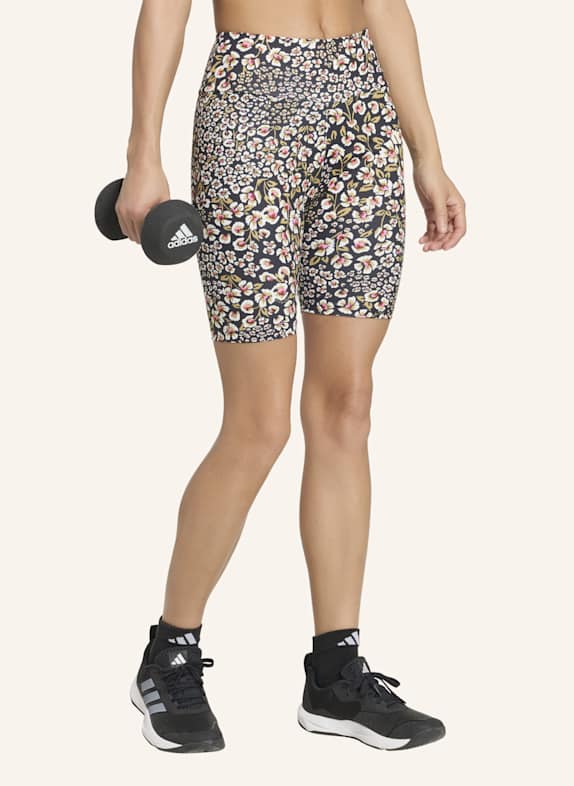 adidas ADIDAS X FARM RIO BIKE SHORTS SCHWARZ/ WEISS