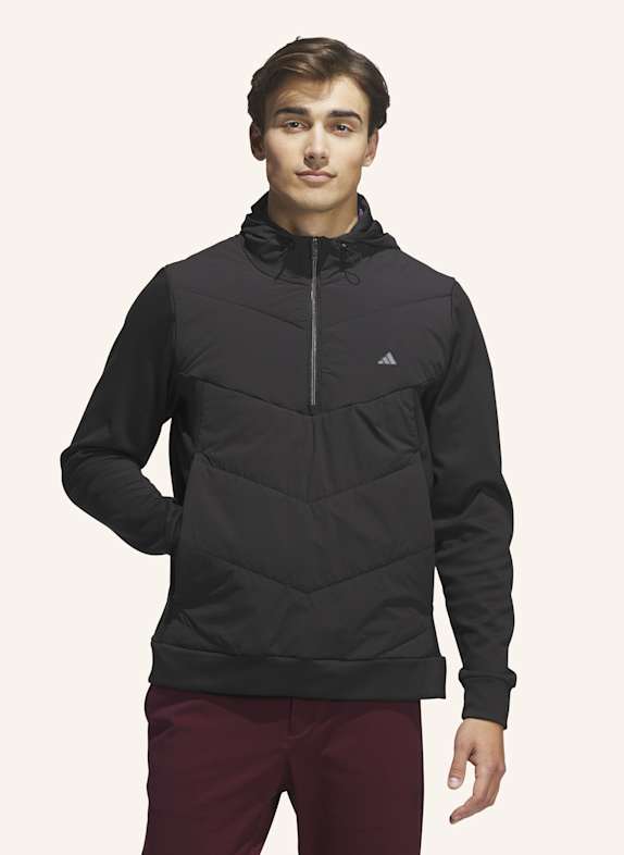 adidas ULTIMATE365+ COURSE CONTROL ANORAK, ABGESTEPPT SCHWARZ