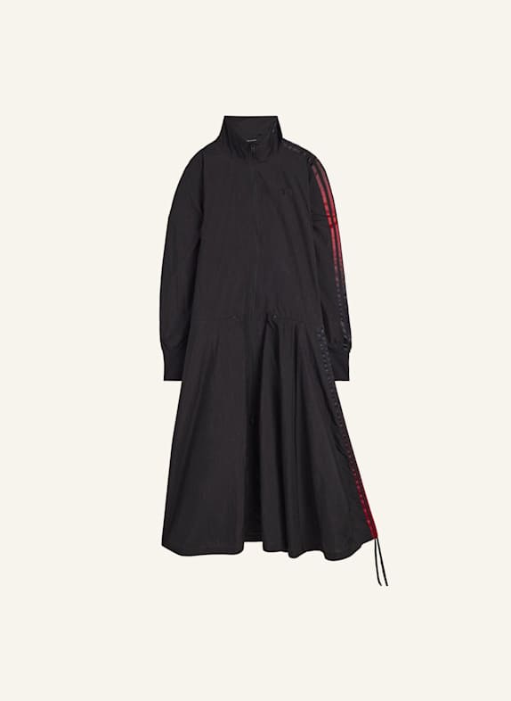 Y-3 Y-3 TRAININGSKLEID, NYLON, 3-STREIFEN, FARBVERLAUF SCHWARZ