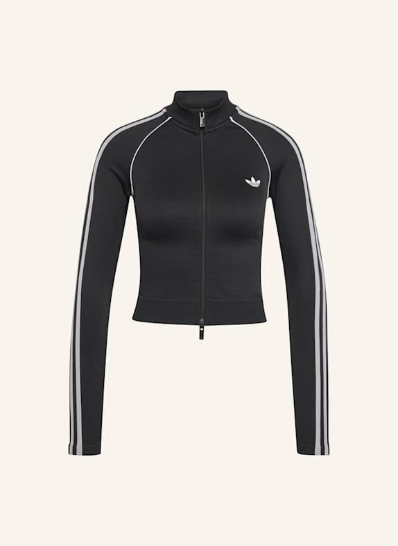 adidas Originals ESSENTIALS 3-STREIFEN TRACK TOP, NAHTLOS SCHWARZ