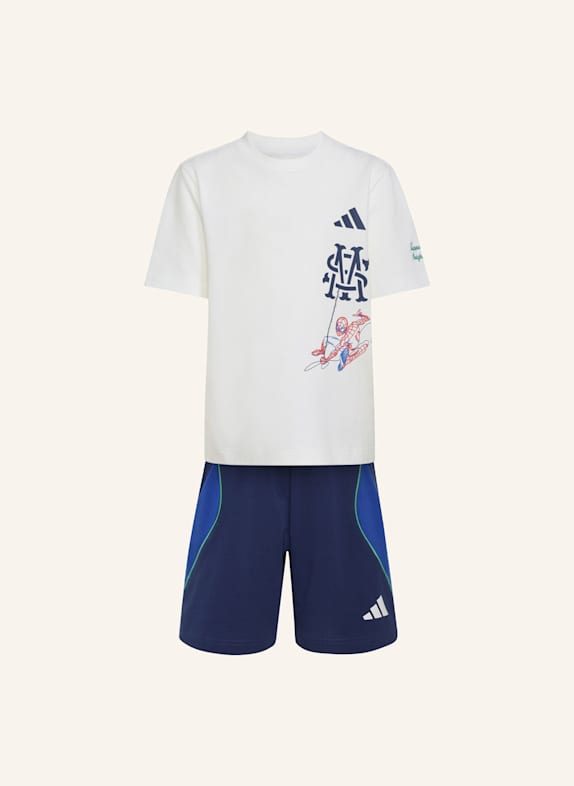 adidas ADIDAS MARVEL SPIDER-MAN SET, T-SHIRT UND SHORTS WEISS