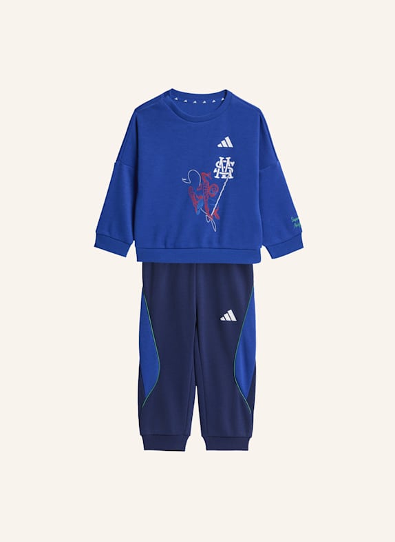 adidas ADIDAS MARVEL SPIDER-MAN JOGGINGANZUG BLAU/ WEISS