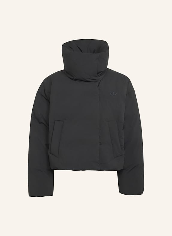 adidas Originals PUFFER JACKE, OVERSIZE-PASSFORM SCHWARZ
