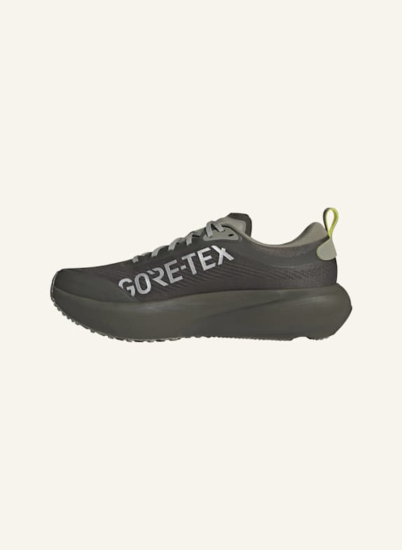 adidas SUPERNOVA RISE 3 GTX LAUFSCHUH GRÜN/ GRAU