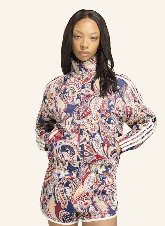 adidas Originals ADIDAS LIBERTY LONDON FIREBIRD SATIN ORIGINALS JACKE BLAU