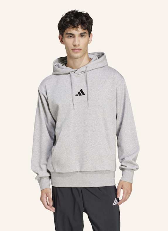 adidas ESSENTIALS FEELCOZY HOODIE SCHWARZ