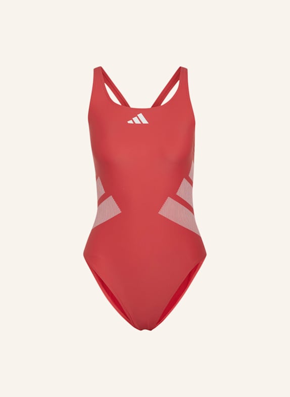 adidas Badeanzug LOGO C-BACK WEISS