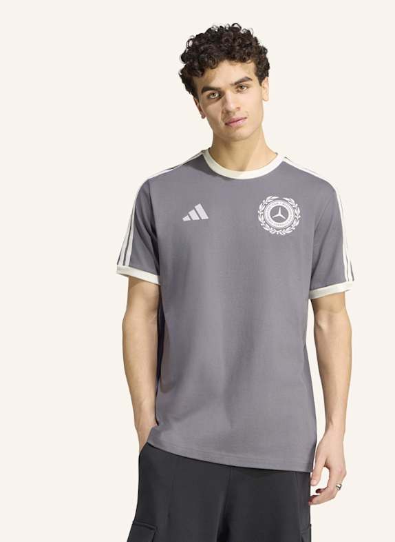 adidas T-Shirt AMG PETRONAS FORMULA ONE TEAM SILVER ARROWS GRAU / WEISS
