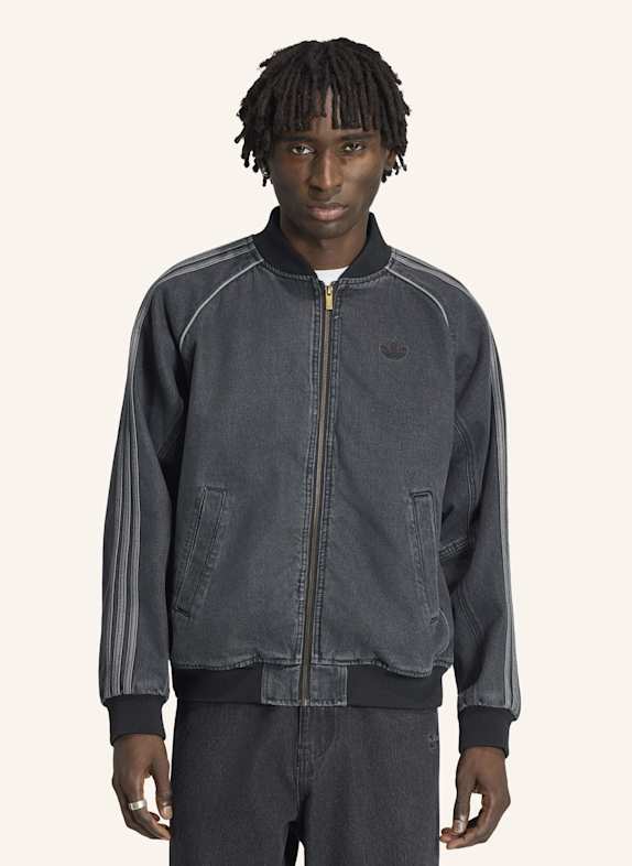 adidas Originals SST DENIM TRAININGSJACKE SCHWARZ