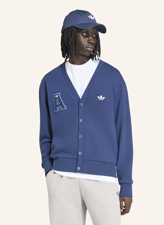 adidas Originals VARSITY CARDIGAN BLAU