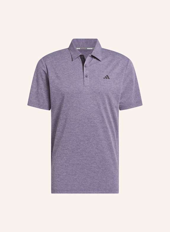 adidas DRIVE HEATHER POLOSHIRT DUNKELLILA