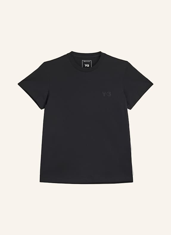 Y-3 Y-3 REGULAR SHORT SLEEVE T-SHIRT SCHWARZ