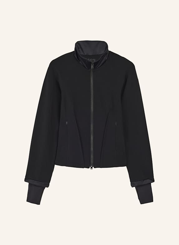 Y-3 Y-3 FITTED TRACK TOP SCHWARZ