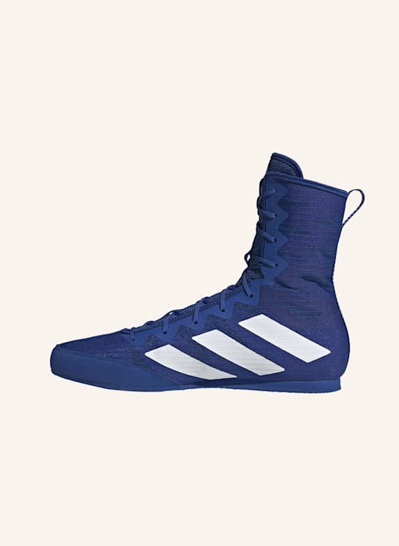 adidas BOX HOG 4 BOXSCHUH BLAU/ WEISS/ LILA