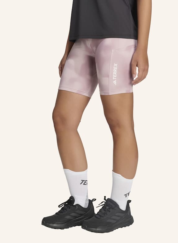 adidas TERREX TERREX MULTI 8INCH KURZE LEGGINGS, PRINT LILA