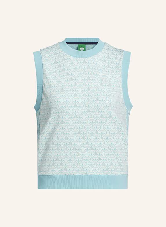 adidas Originals Pullunder ORIGINALS ALL OVER WEISS/ BLAU