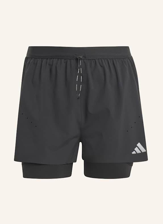 adidas ADI365 CLIMACOOL+ 4 POCKET 2IN1 SHORTS SCHWARZ