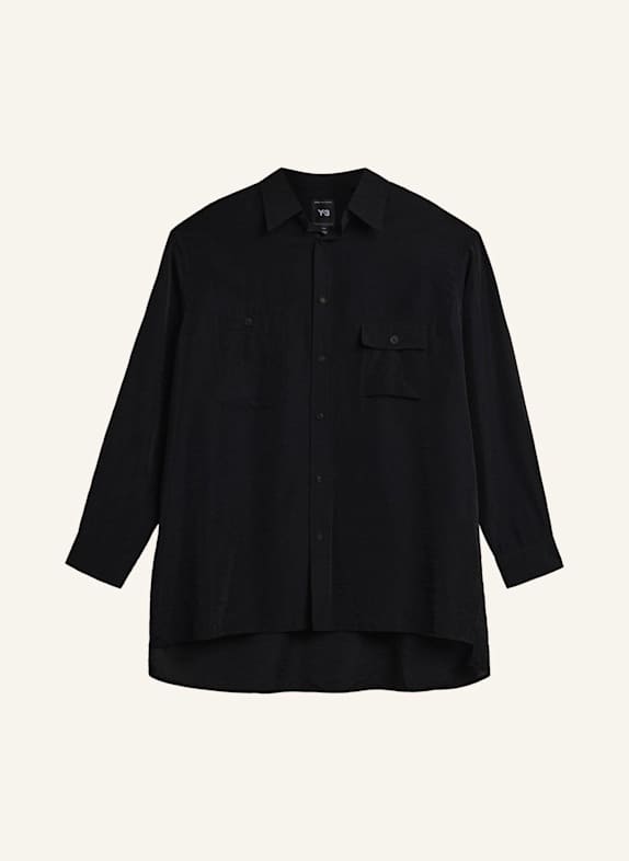 Y-3 Y-3 LANGÄRMELIGES HEMD SCHWARZ