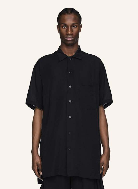 Y-3 Y-3 SHORT SLEEVE LANGES HEMD SCHWARZ