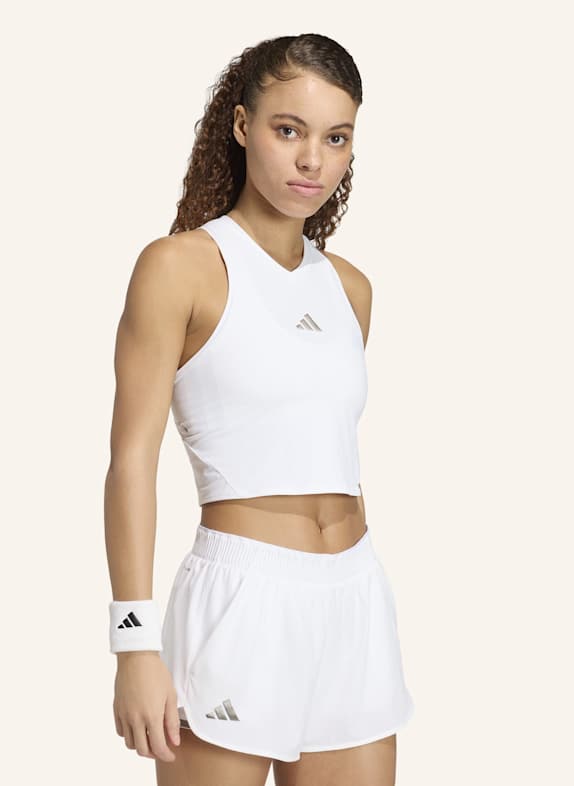 adidas TENNIS CLIMACOOL Y-TANKTOP PRO, MIDI WEISS