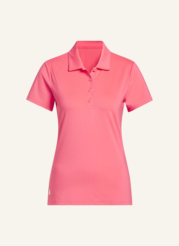 adidas ULTIMATE365 SOLID KURZÄRMLIGES POLOSHIRT PINK
