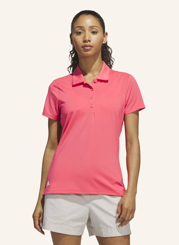 adidas ULTIMATE365 SOLID KURZÄRMLIGES POLOSHIRT PINK