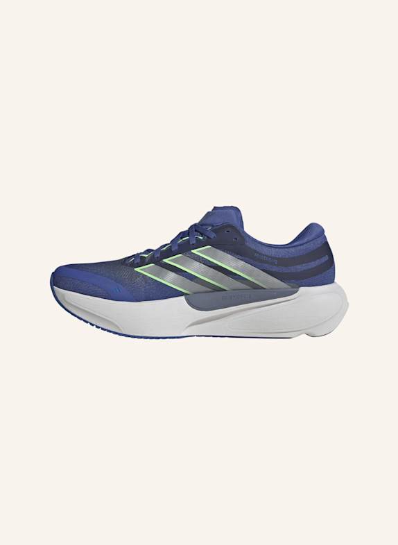 adidas SUPERNOVA SOLUTION 3 LAUFSCHUHE GRAU/ NEONGRÜN