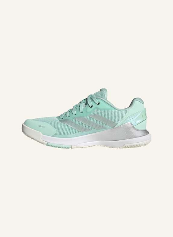 adidas CRAZYQUICK LIGHTSTRIKE PADEL-SCHUH GRÜN/ SILBER/ WEISS